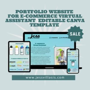 Website Portfolio for E-commerce Virtual Assistant